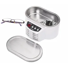 Smart Ultrasonic Cleaner - Stainless Steel Ultrasound Wave Washing for Jewelry Glasses Ultrasound Bath Machine