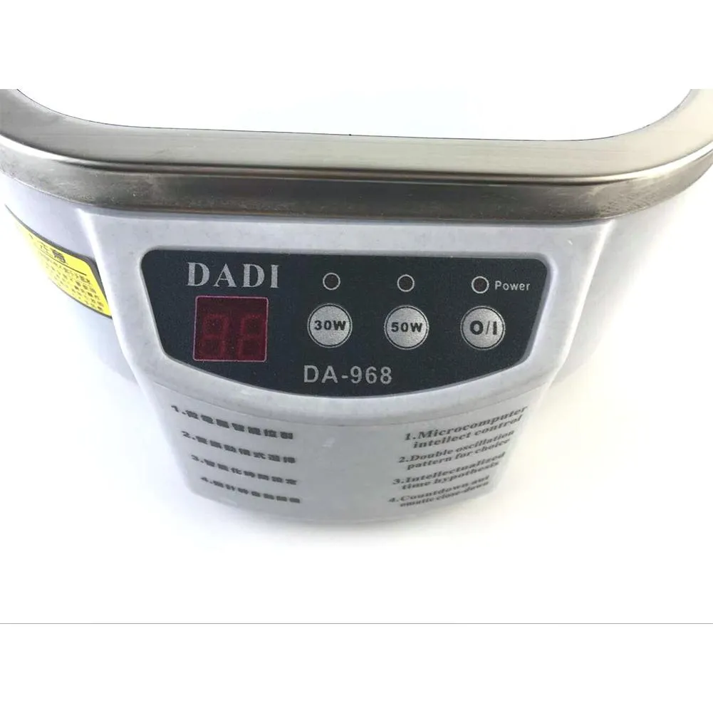 Smart Ultrasonic Cleaner - Stainless Steel Ultrasound Wave Washing for Jewelry Glasses Ultrasound Bath Machine