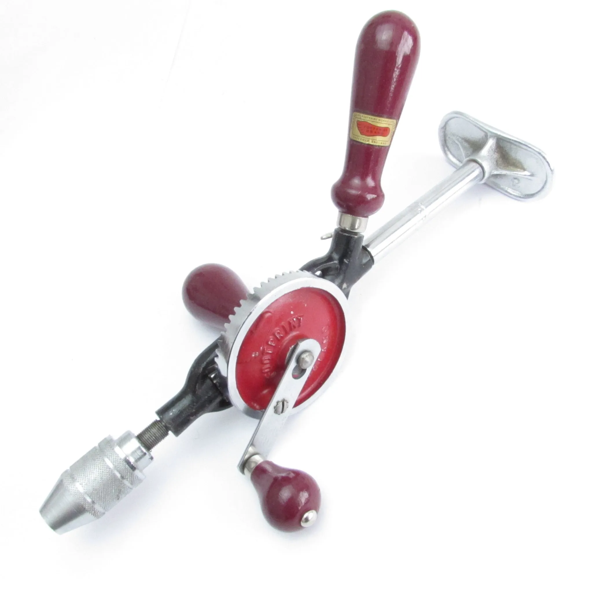 SOLD - Footprint Hand Drill No. 150