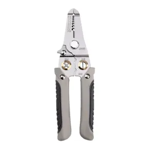 Stainless Steel Multi Wire Stripper 7" (0.8-3.2mm) | Model: WS1-YM-MT