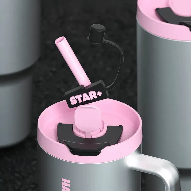 STAR  Dopamine Straw Cup Water Bottle 600/1200ml