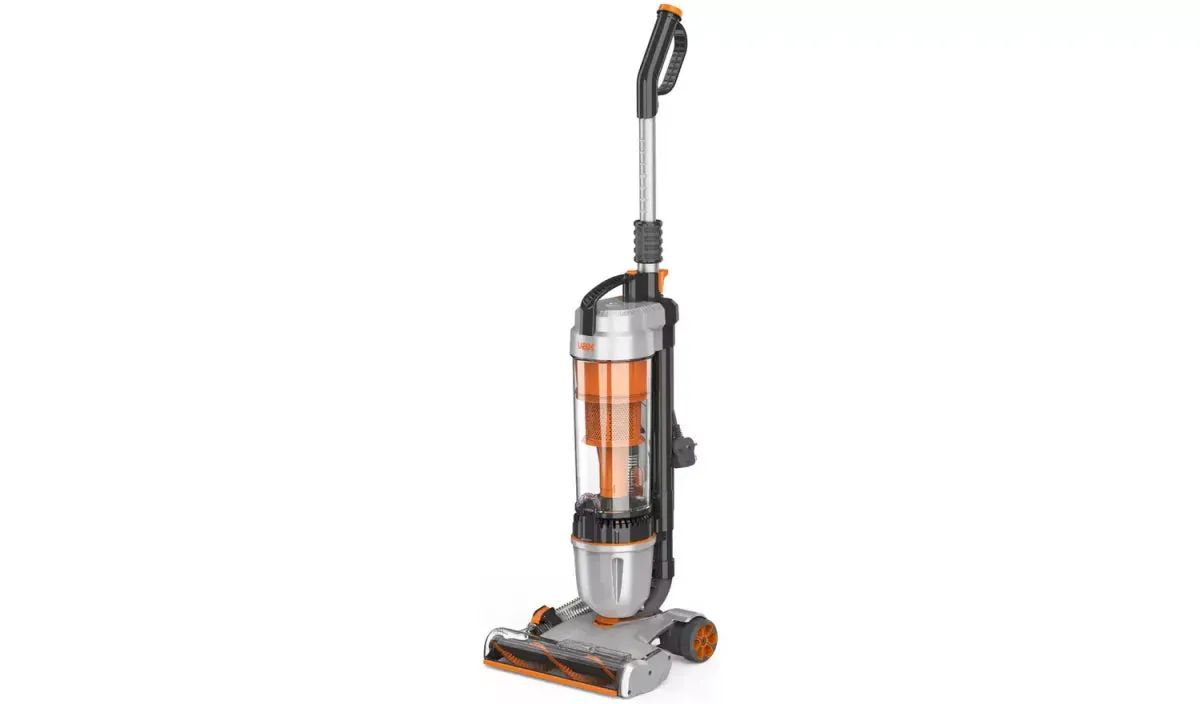 Vax U85ASBE Air Stretch Pet Upright Bagless Vacuum Cleaner Grey & Orange