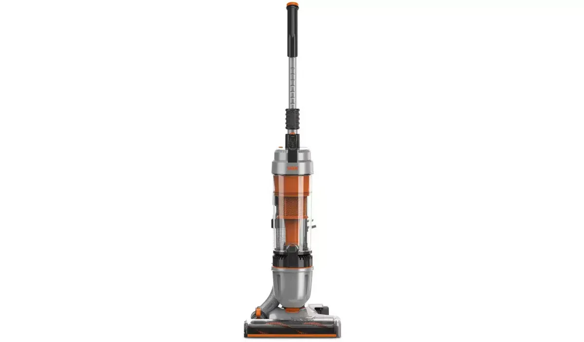 Vax U85ASBE Air Stretch Pet Upright Bagless Vacuum Cleaner Grey & Orange