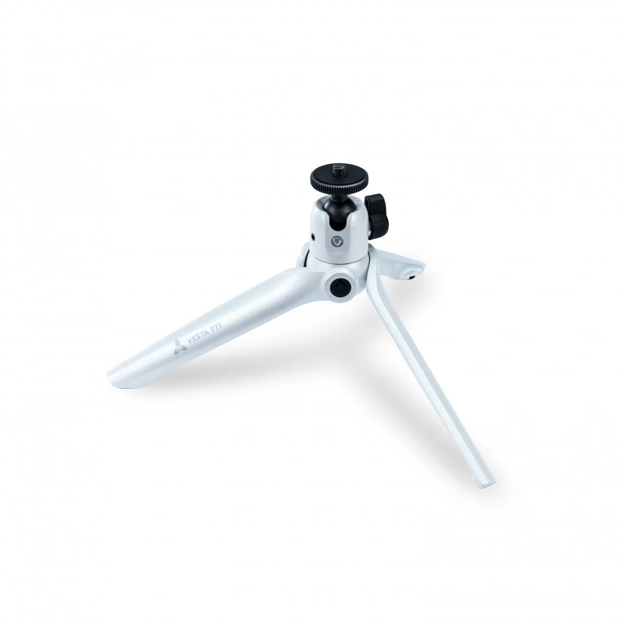 VESTA Mini Table Tripod   Smartphone Connector - White Pearl