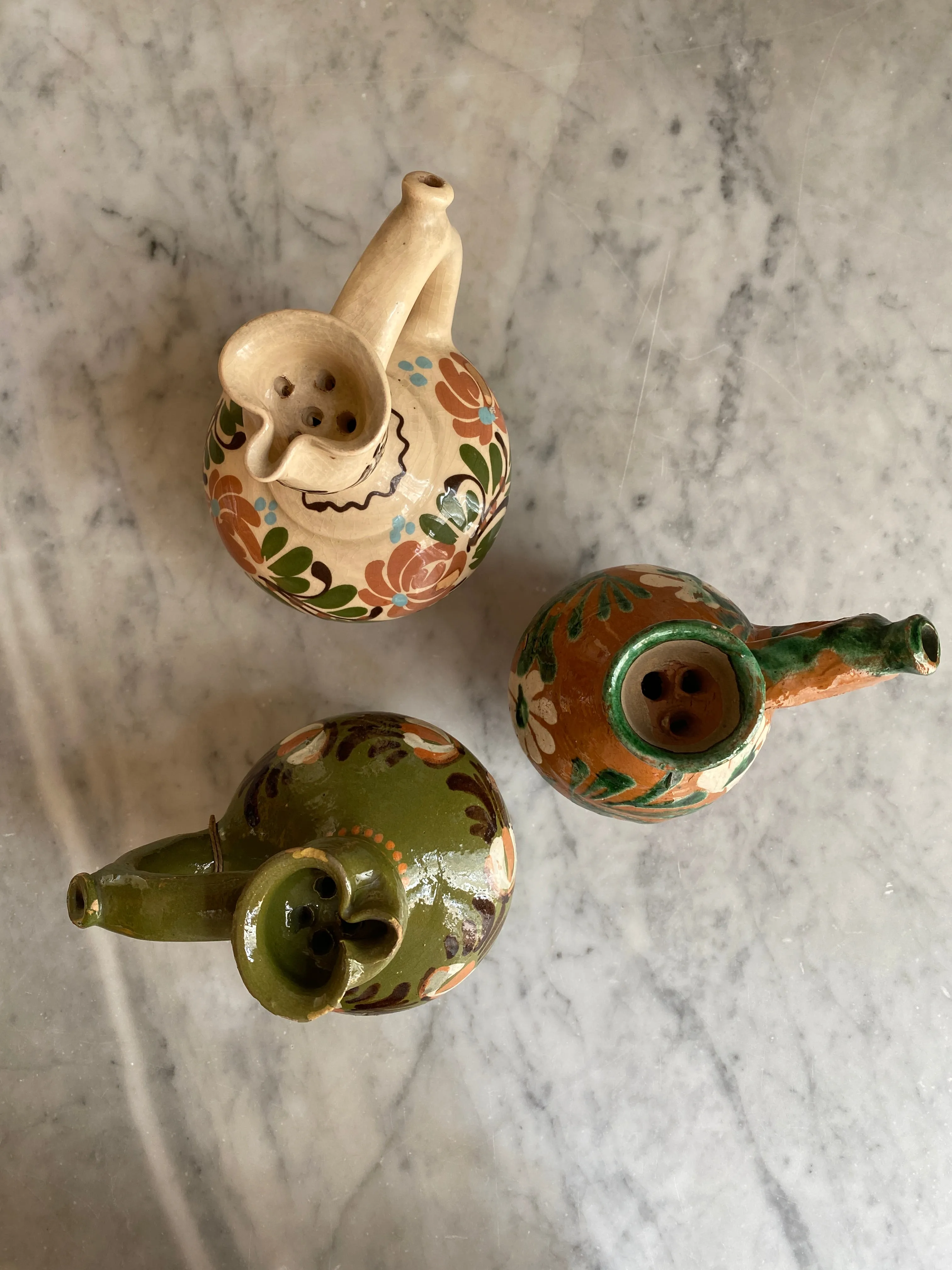 Vintage Hungarian Small Carafes (Set of 3)