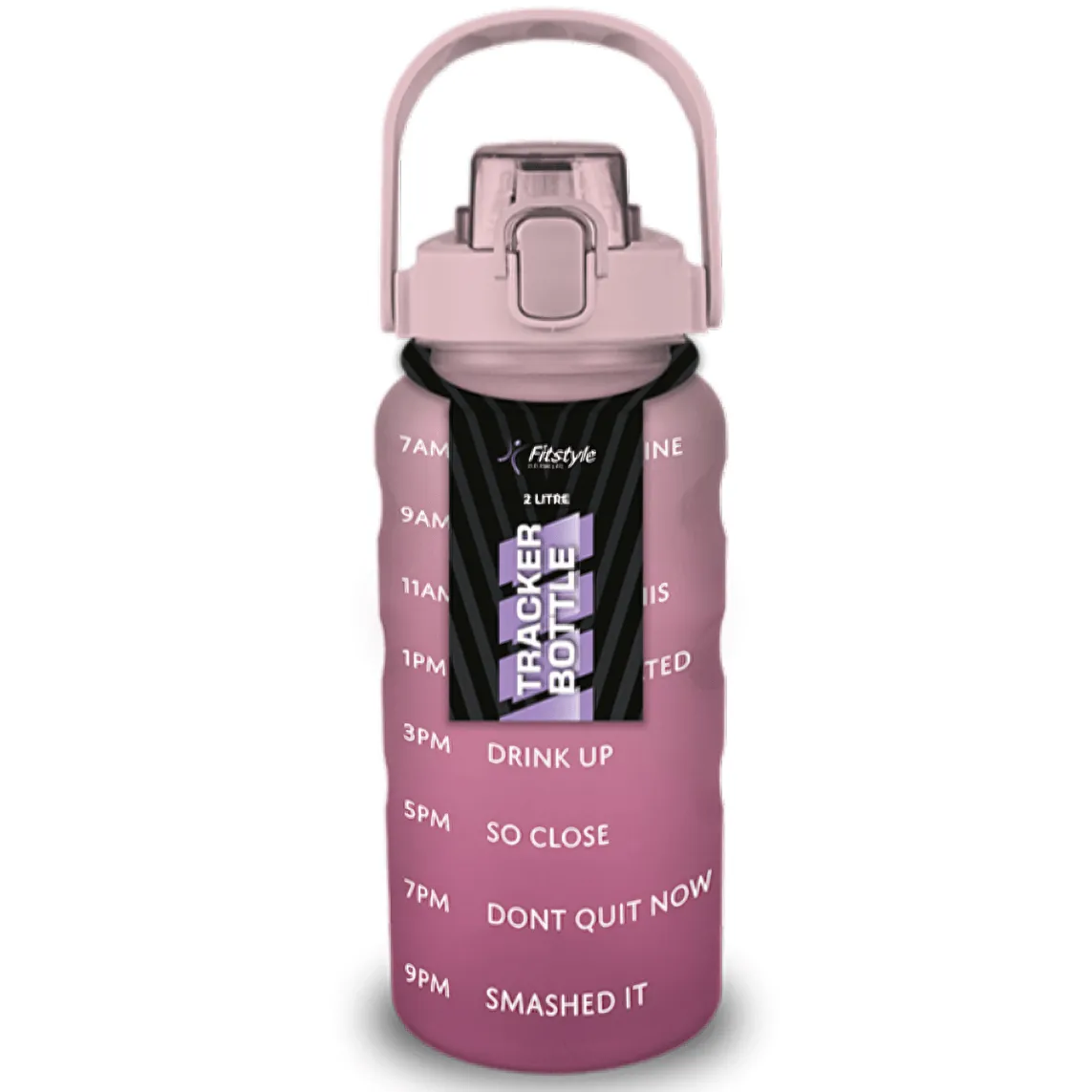 Water Tracker Bottle 2L (Colour Options)