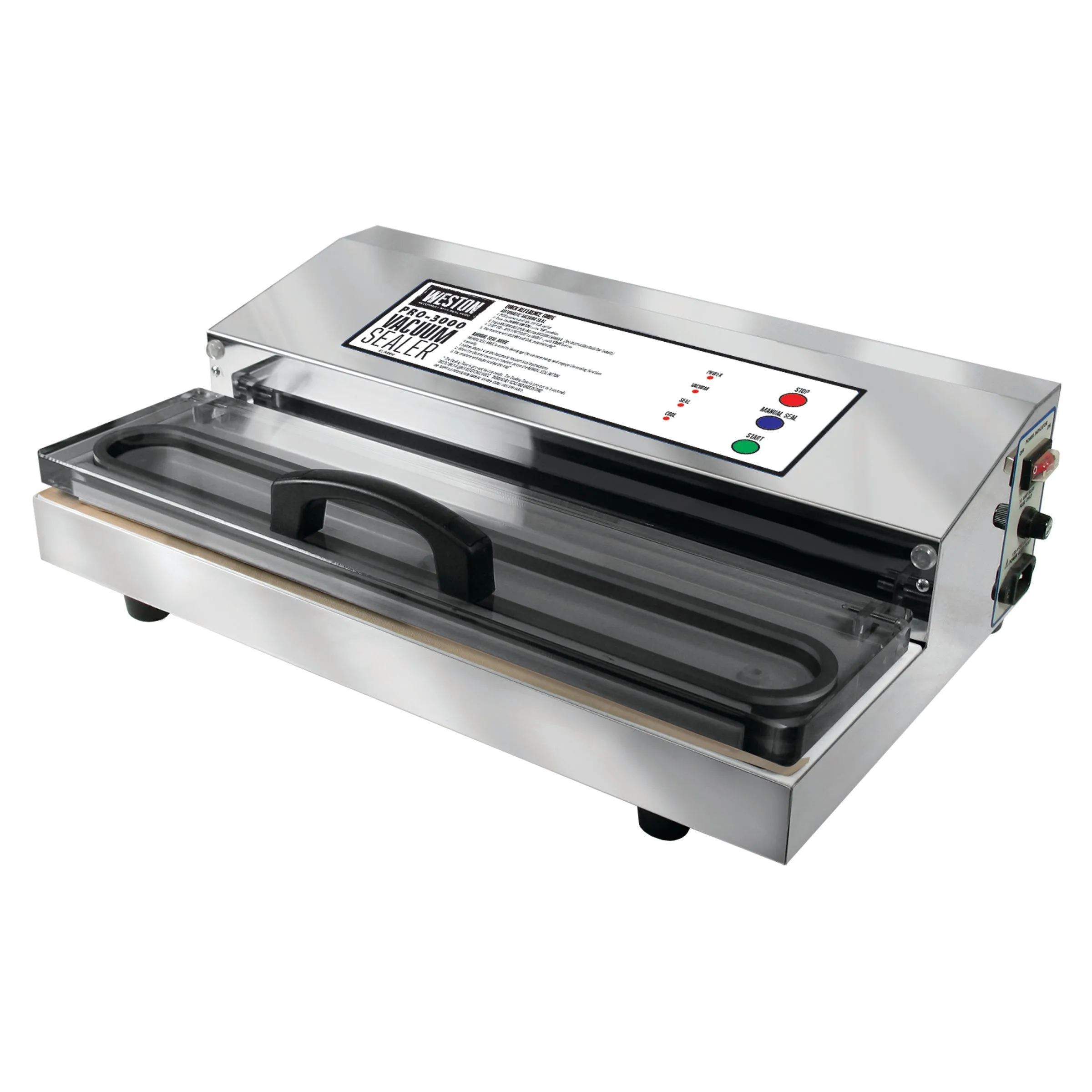 WESTON Pro 2300 Stainless Steel Vacuum Sealer