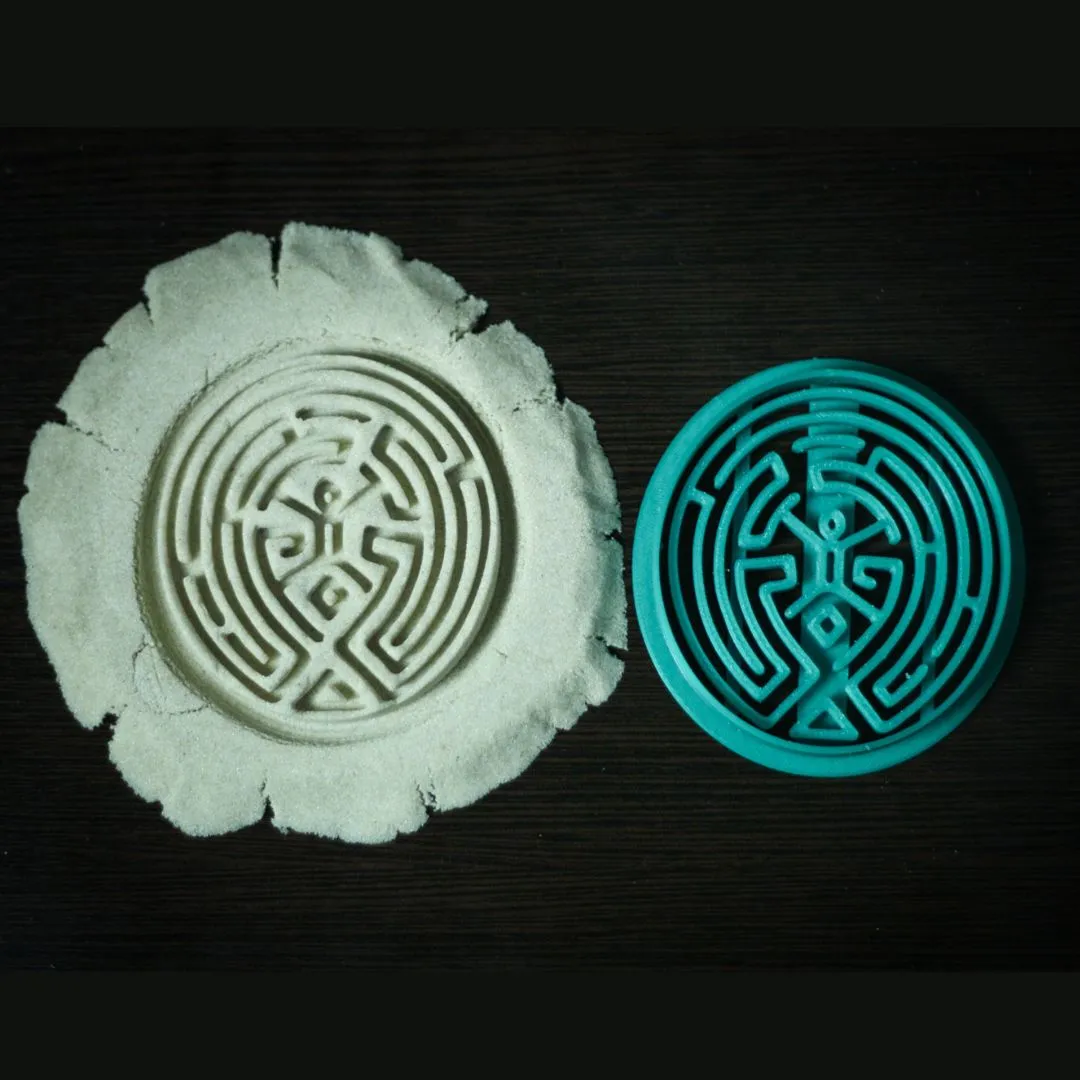 Westworld Maze Cookie Cutter - 3D Printed Party Biscuit Cutters