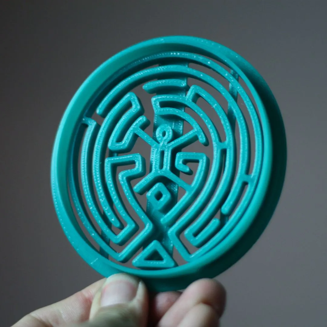 Westworld Maze Cookie Cutter - 3D Printed Party Biscuit Cutters