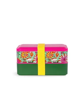 What's For Lunch? Stacking Lunch Box Set - Magic Garden Mint