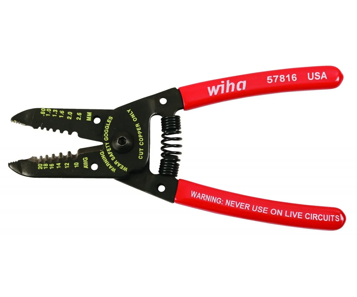 Wire Stripper & Cutter - 6"