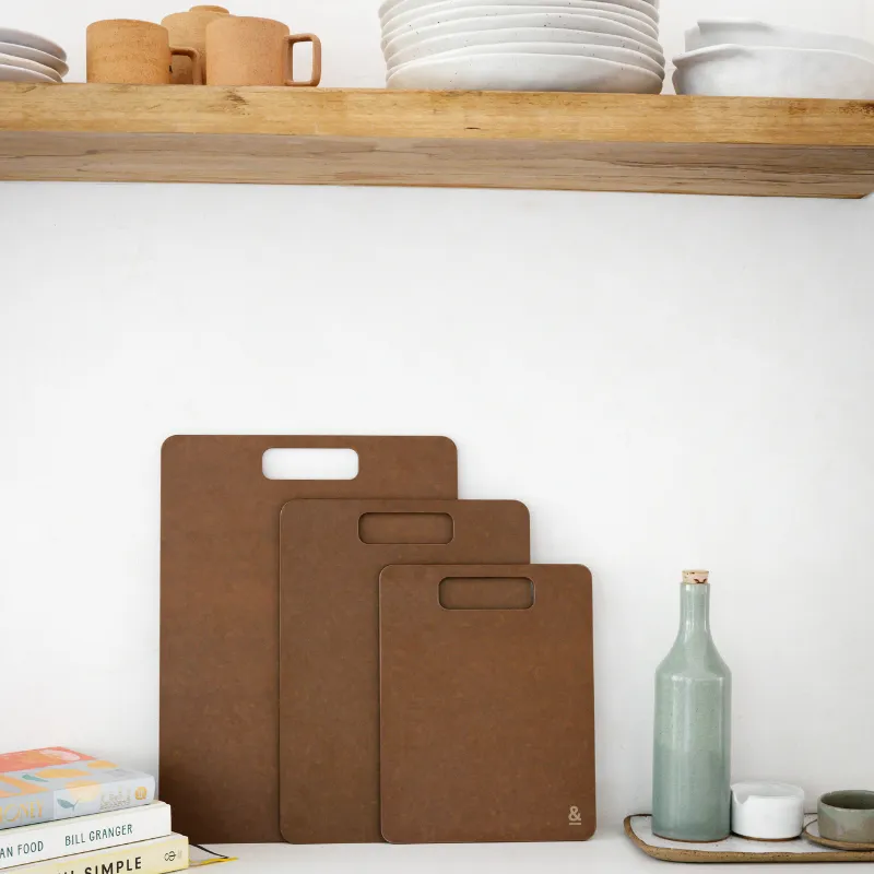 Wood Fibre Chopping Board Trio