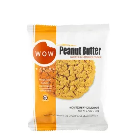 WOW BAKING - GLUTEN FREE PEANUT BUTTER COOKIE